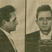 Johnny Cash’s plans to record a concert at Folsom State Prison started the previous year, and staff and inmates were hoping for a spring 1967 performance. While the concert took another eight months to happen, the inmate paper, the Folsom Observer, published speculation by staff that it could have happened sooner. An image “mug shot” of Cash that appeared on the front page was likely for fun by prison staff, as Cash had never served more than an overnight in a correctional facility.