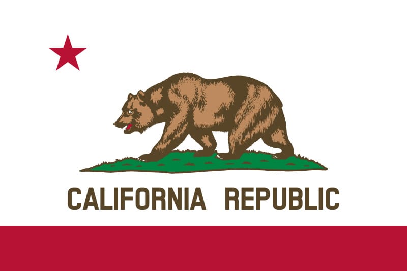 California state symbol: State Flag